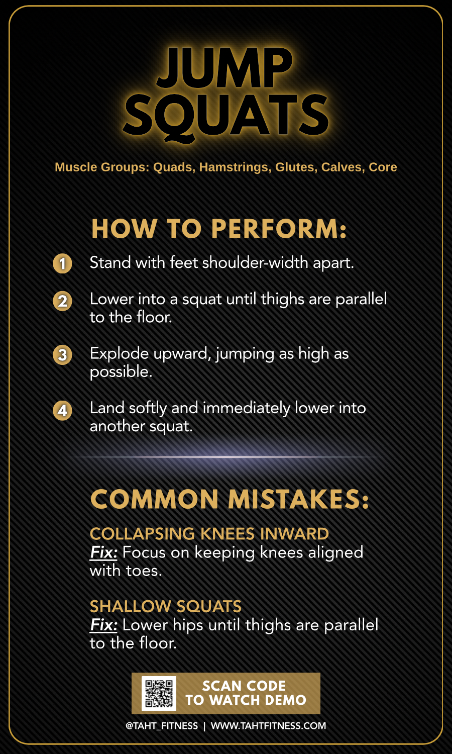 TAHT Fitness Cards (pre-sale)